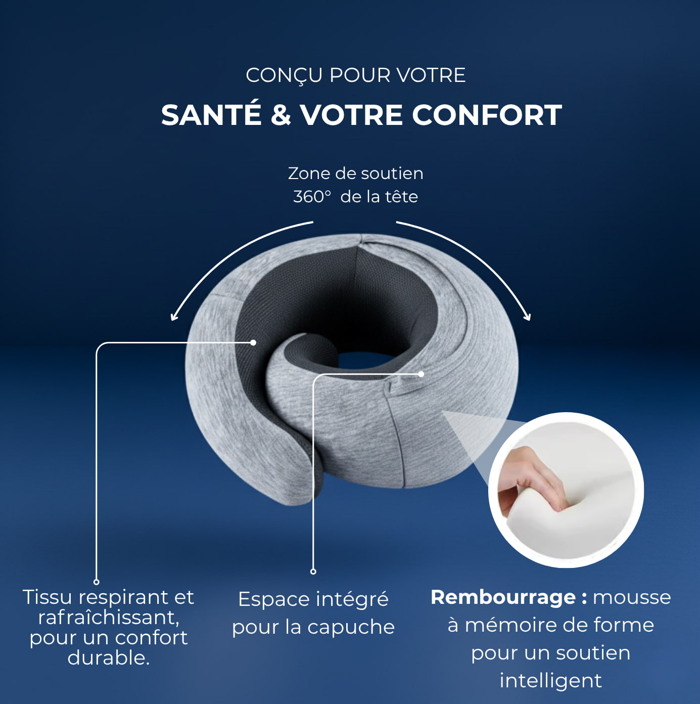 L'oreiller Cloud-Cocoon