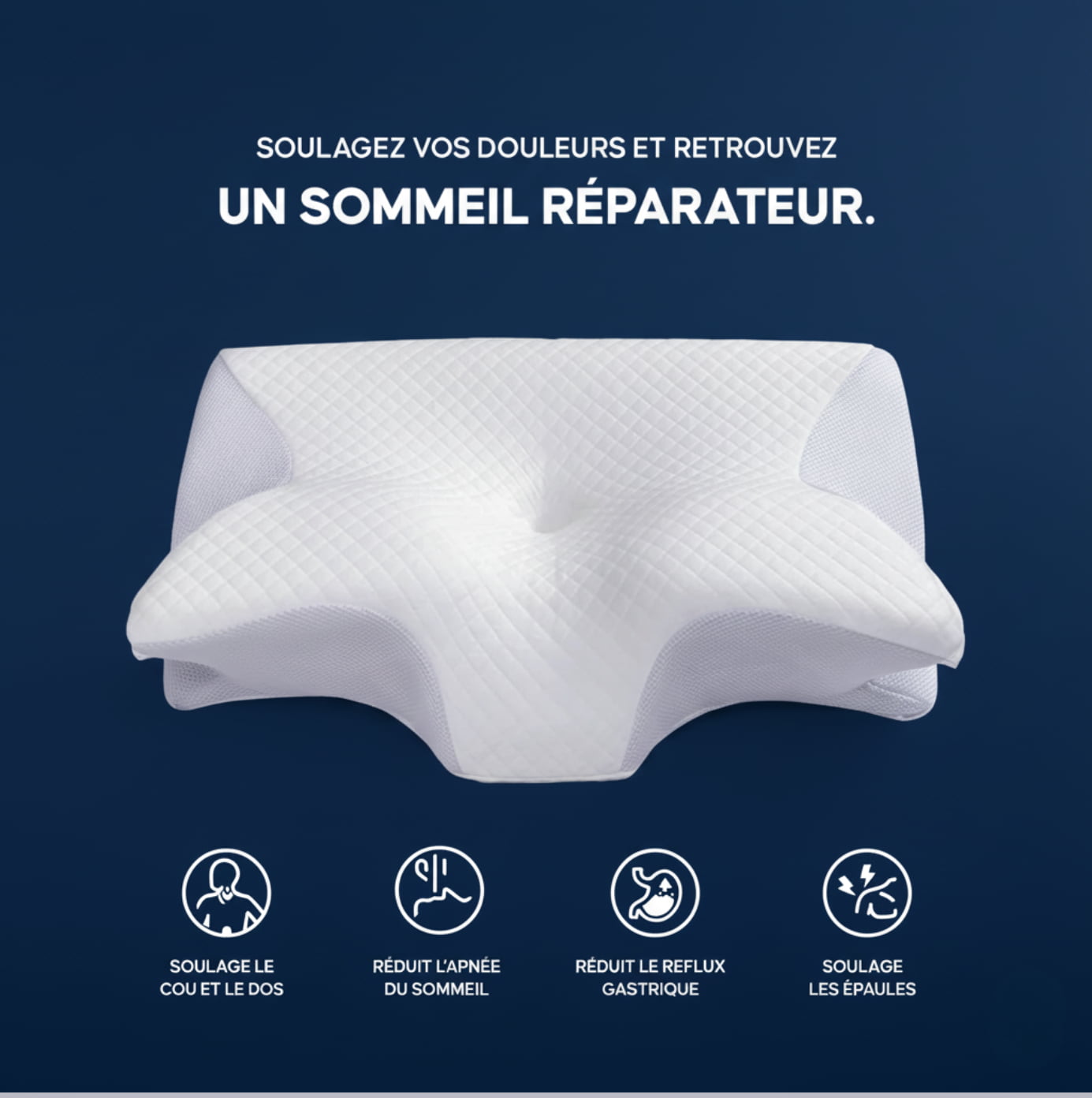 L'oreiller SOMNIA ULTRA-CONFORT